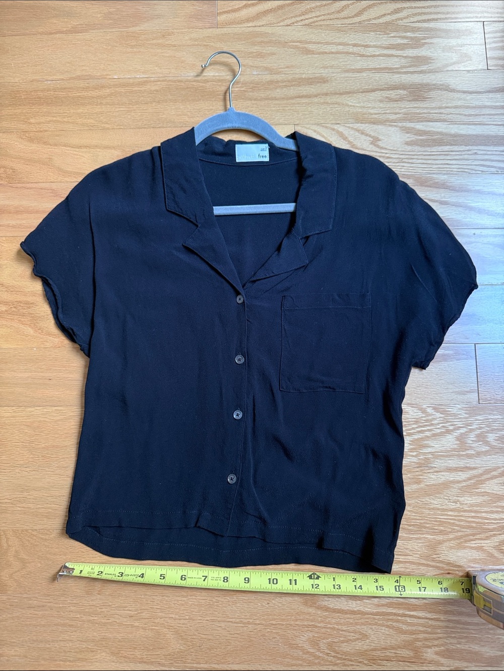 Aritzia Wilfred Free Shawna Blouse - Black